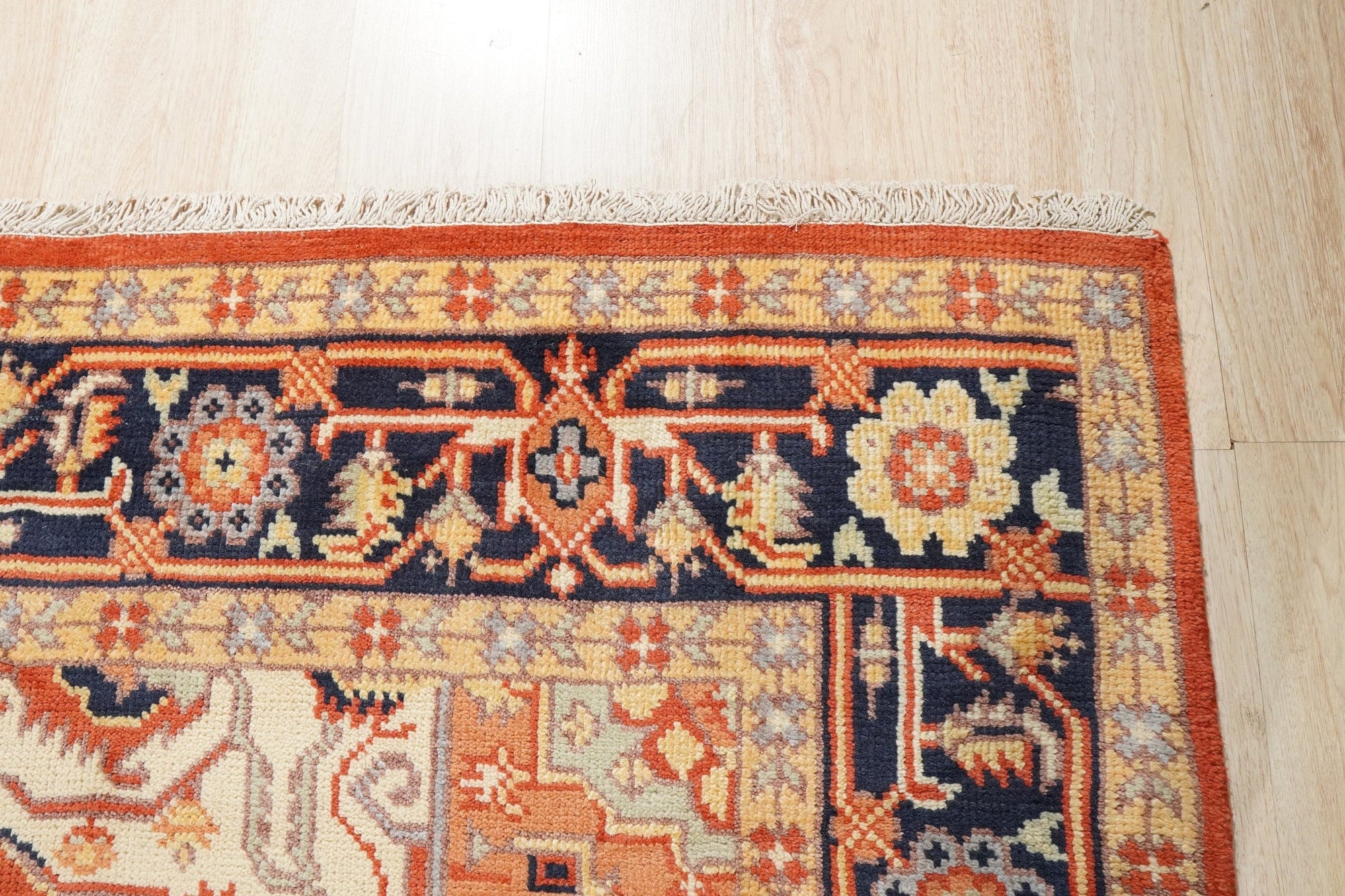 Rust Elegant Oriental Heritage Rug