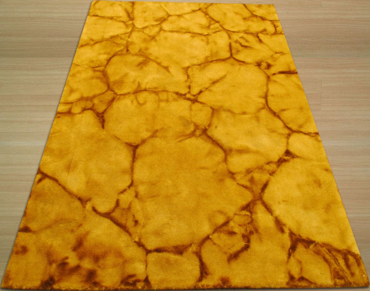 Golden Mirage Hand-Tufted Wool Rug