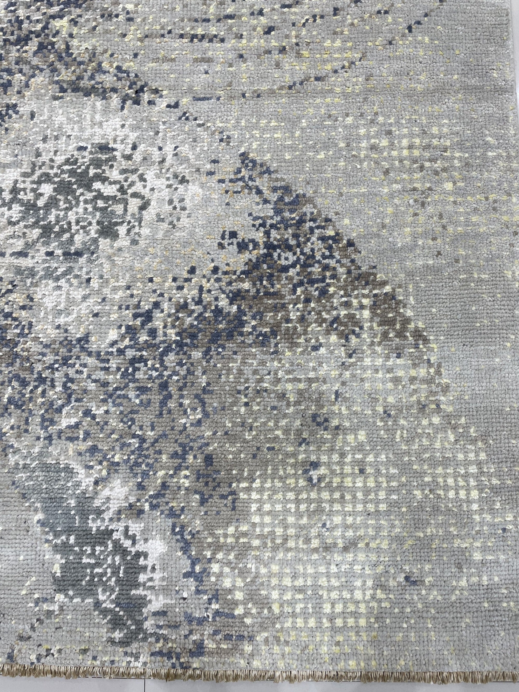 Gray Ethereal Abstract Harmony Rug