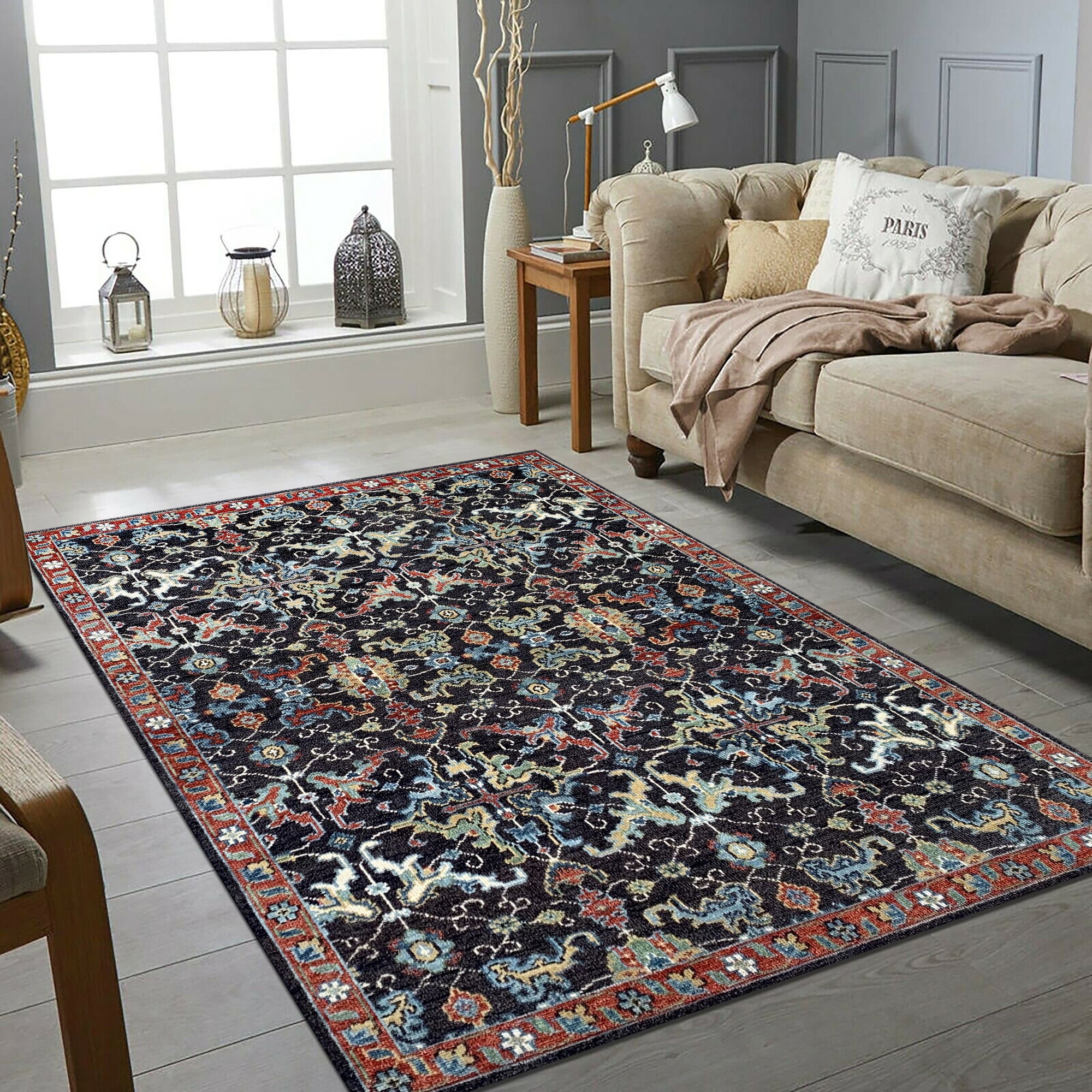 Brown Luxurious Oriental Masterpiece Rug