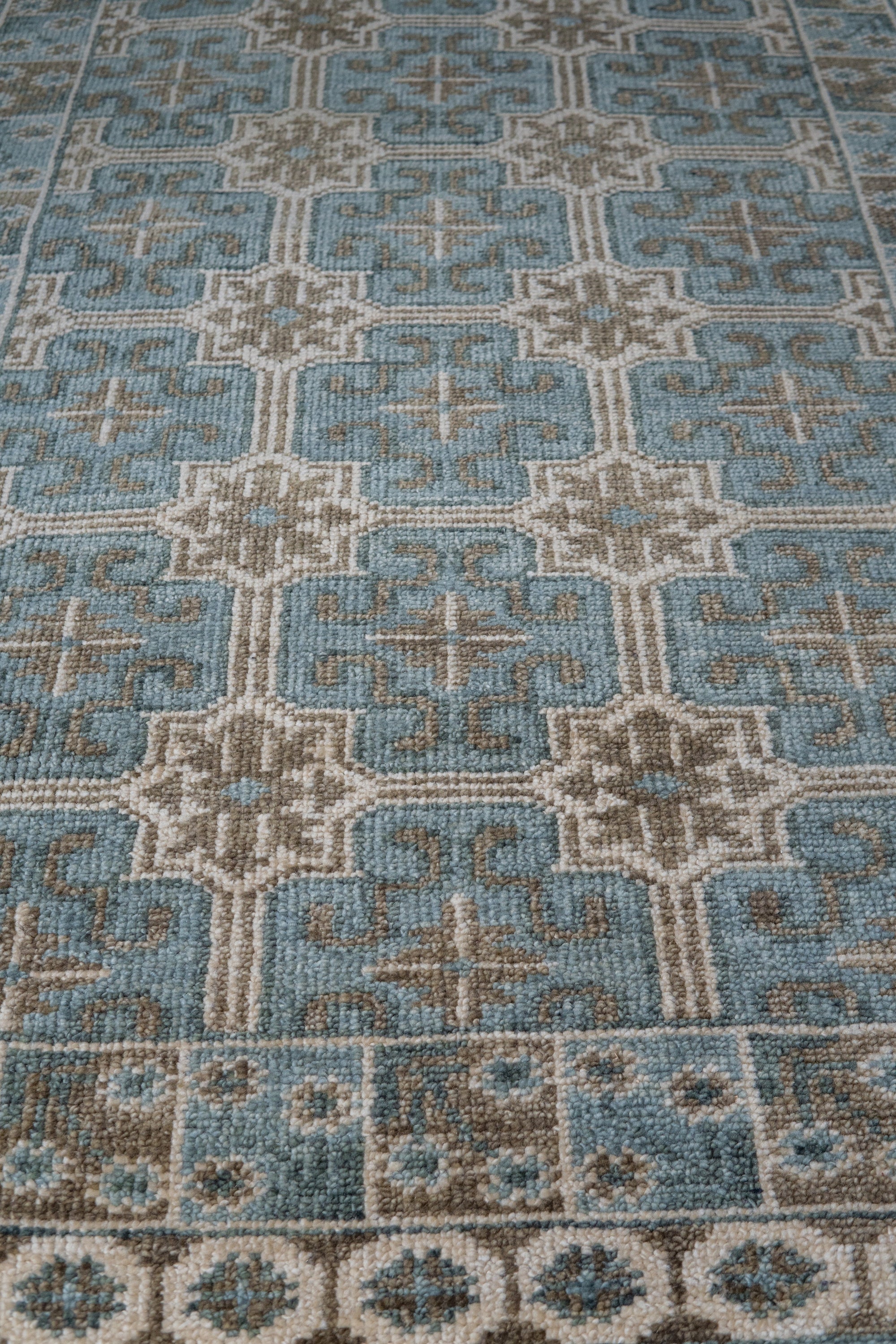 Talia Hand-Knotted Geometric Rug