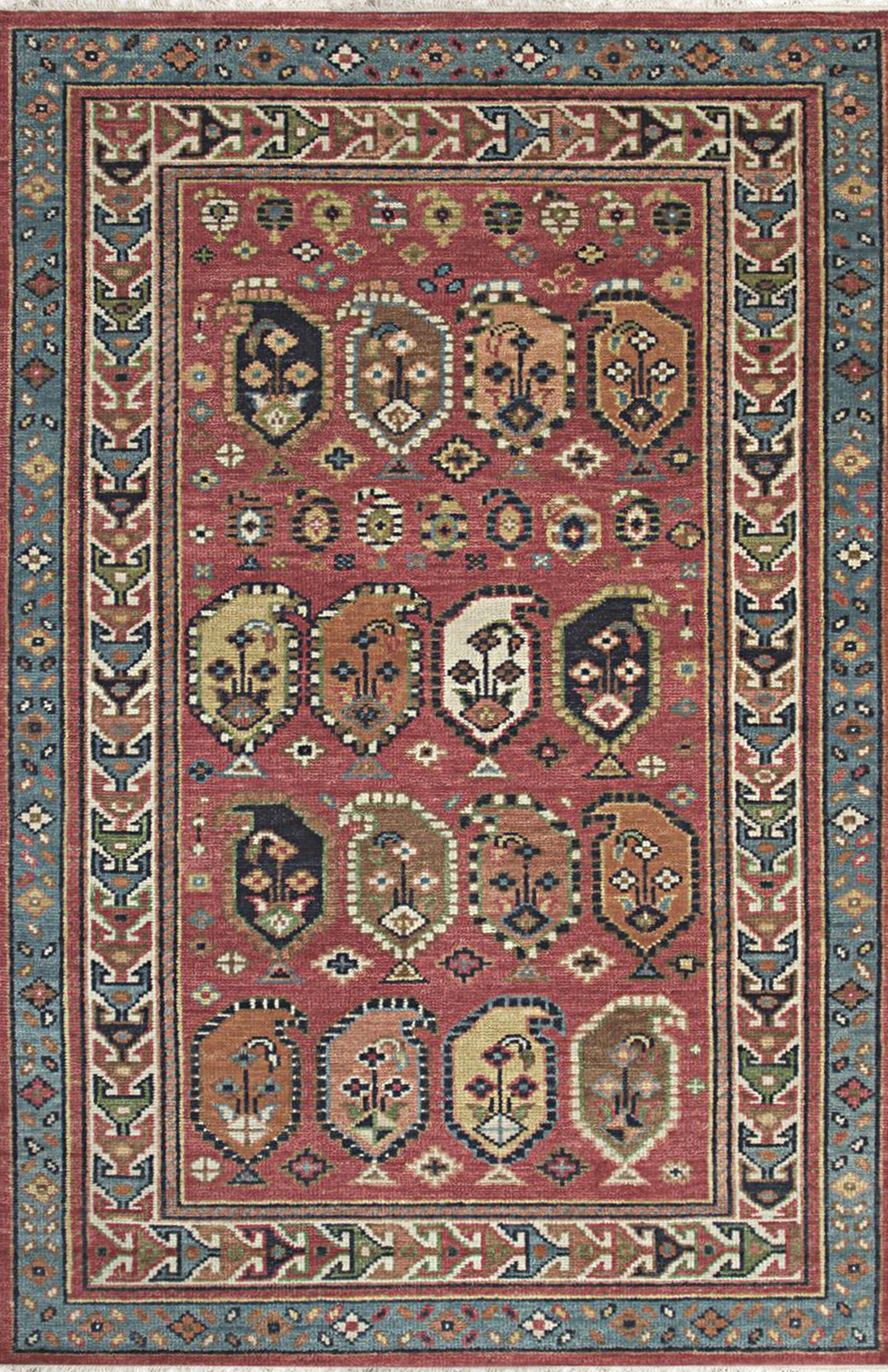 Majestic Hand Made Wool Traditional Rug