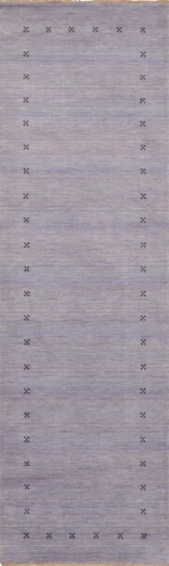 Gray Stylish Handmade Transitional Solid Lori Baft Rug