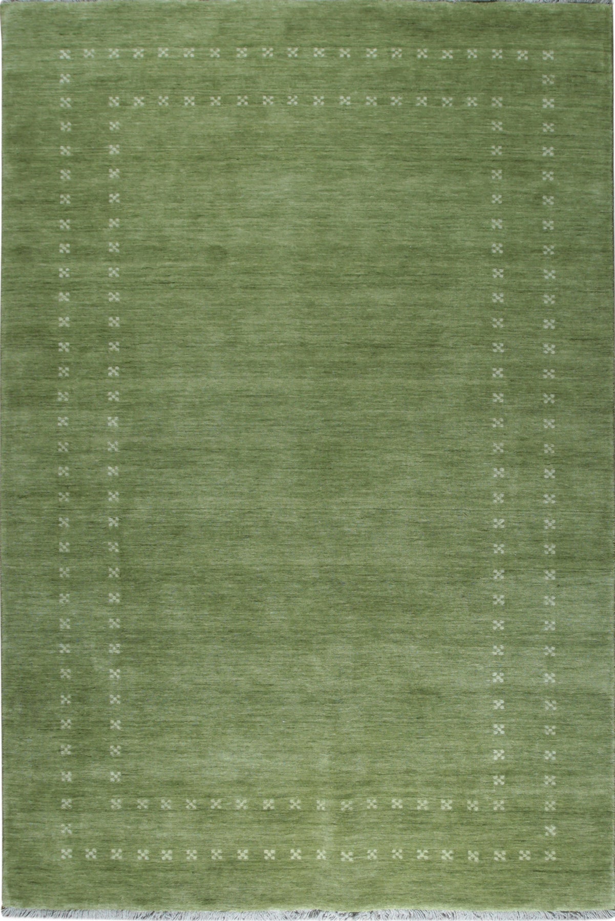 Jasmine Alluring Olive Handmade Wool Rug | Eastern Oriental Rugs