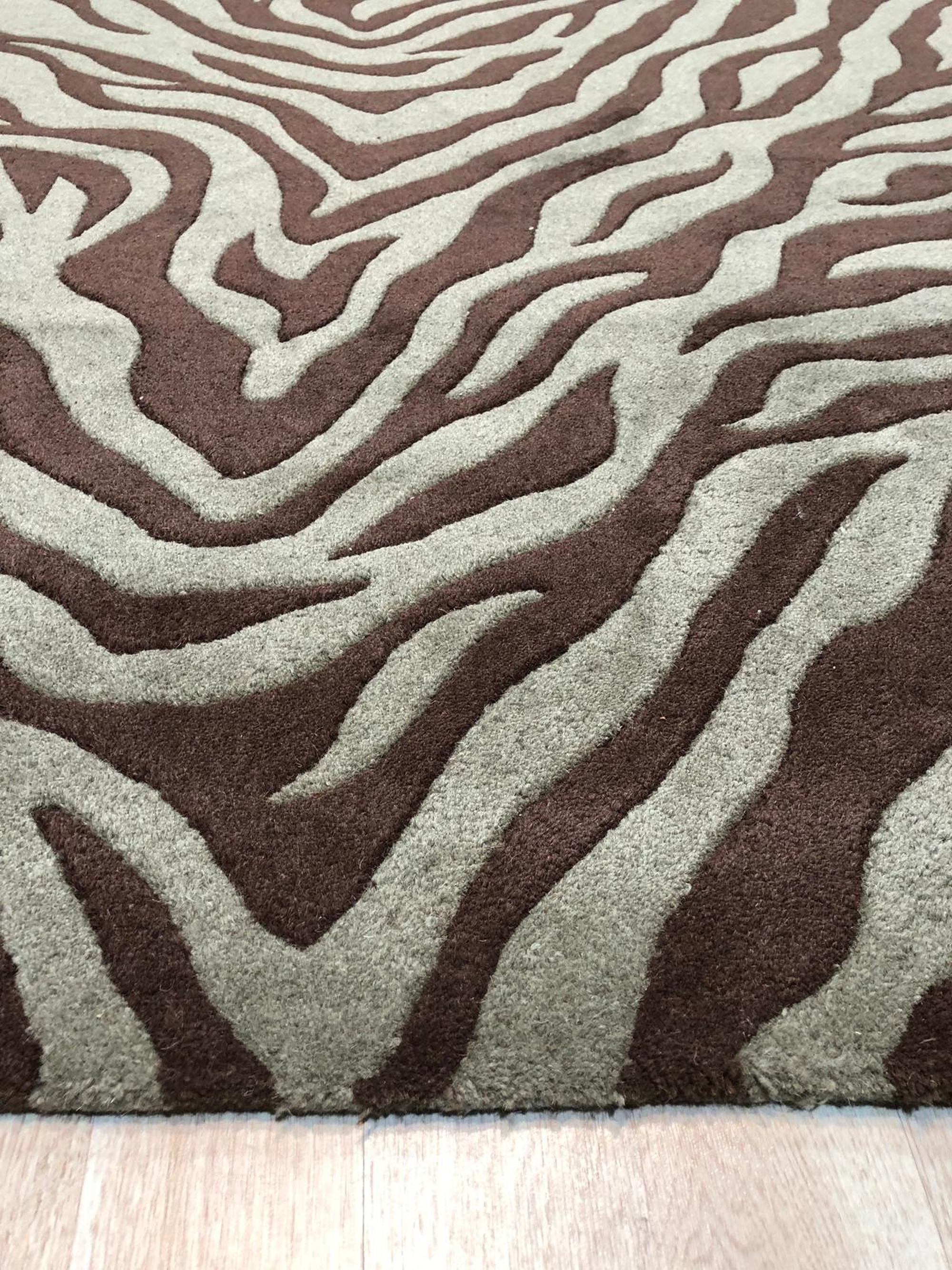 Savannah Zebra Print Rug