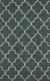 Green Moroccan Trellis Harmony Hand-Tufted Wool Rug