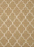 Isolated view of Captivating Moroccan Gold Hand Tufted Wool Rug, showcasing its design.