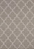 Light Gray Moroccan Trellis Harmony Hand-Tufted Wool Rug