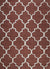 Rust Moroccan Trellis Harmony Hand-Tufted Wool Rug