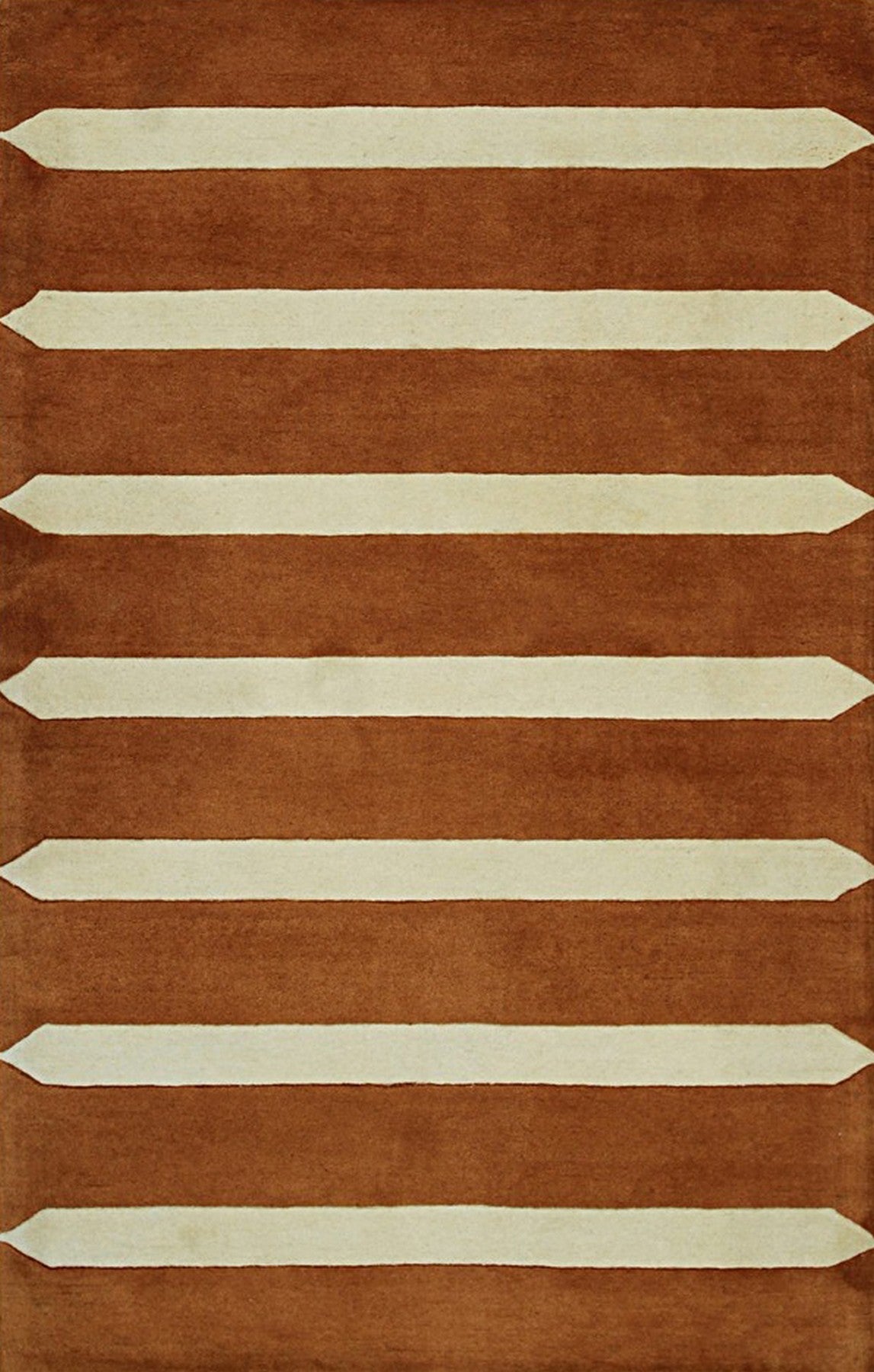 Autumn Stripes Hand-Tufted Wool Rug