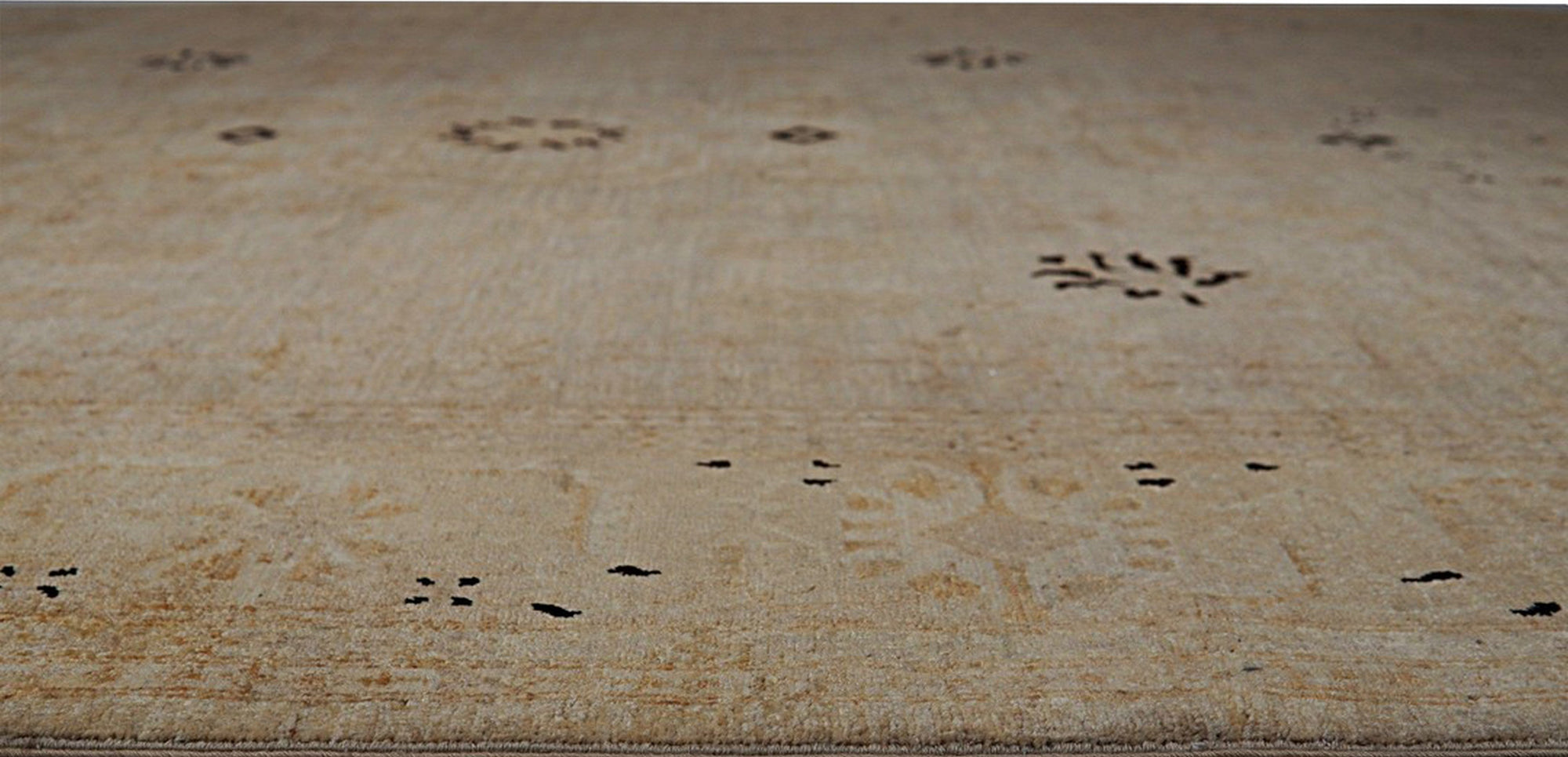 Ornate Peshawar Traditional Handmade Wool Heritage Rug - EORC Home