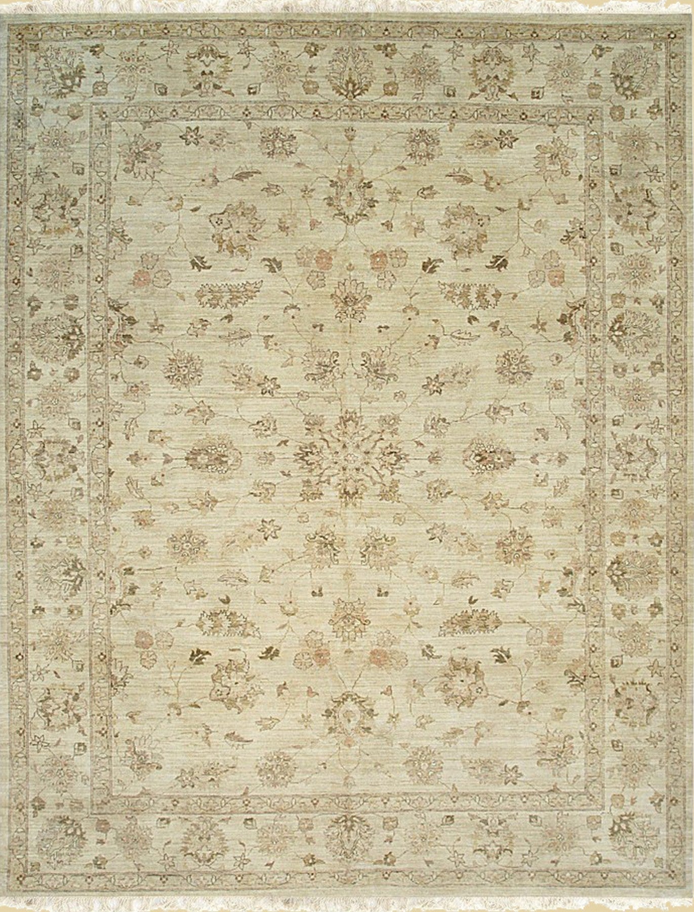 Beige Serenity Oriental Rug