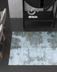 Transitional Elegance Handmade Wool & Bamboo Silk Rug - EORC Home