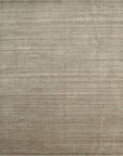 Isolated view of Louie Isla Brown Handmade Wool & Viscose Rug, showcasing its design.