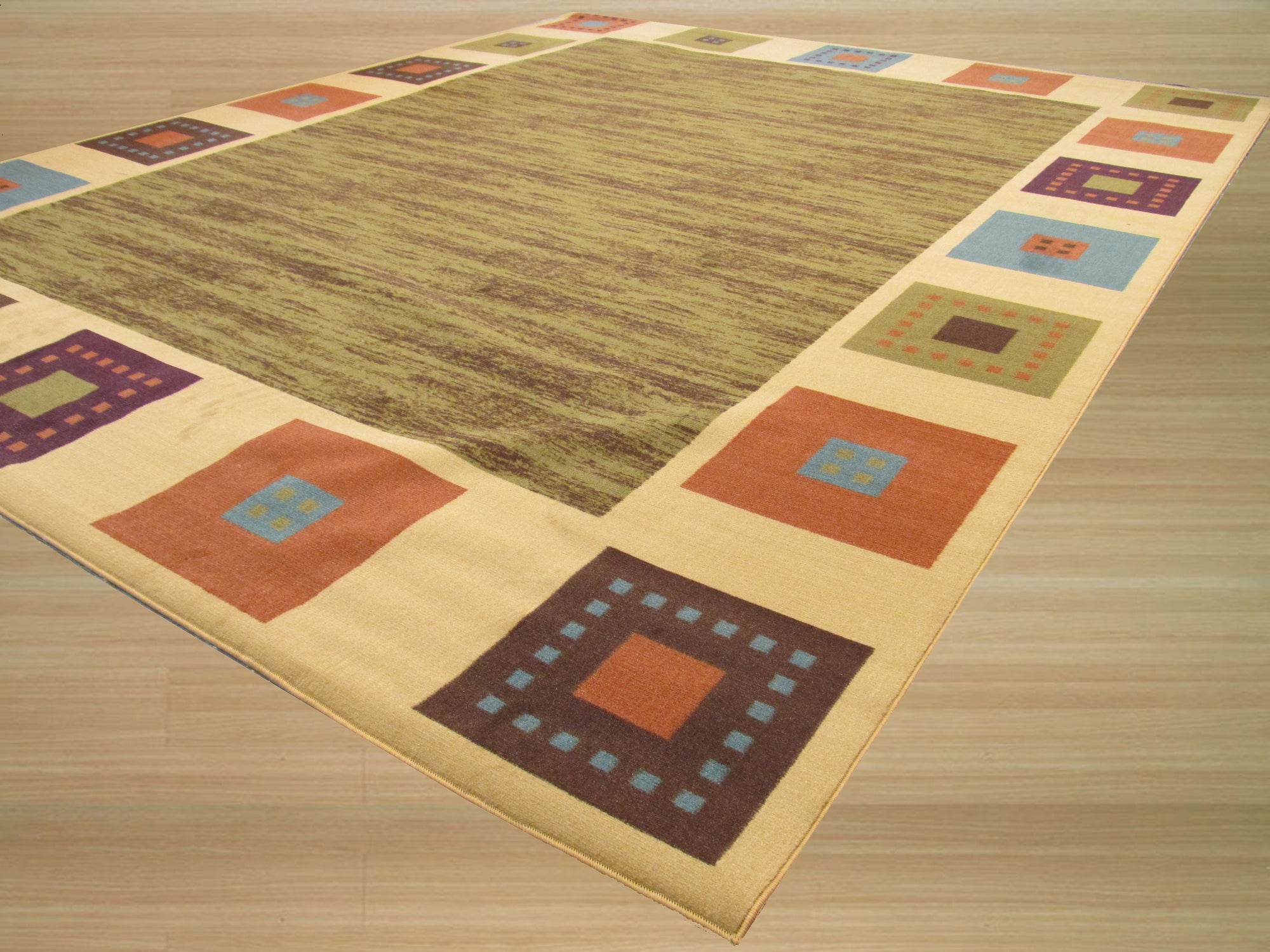 Savanna Squares Gabbeh Rug