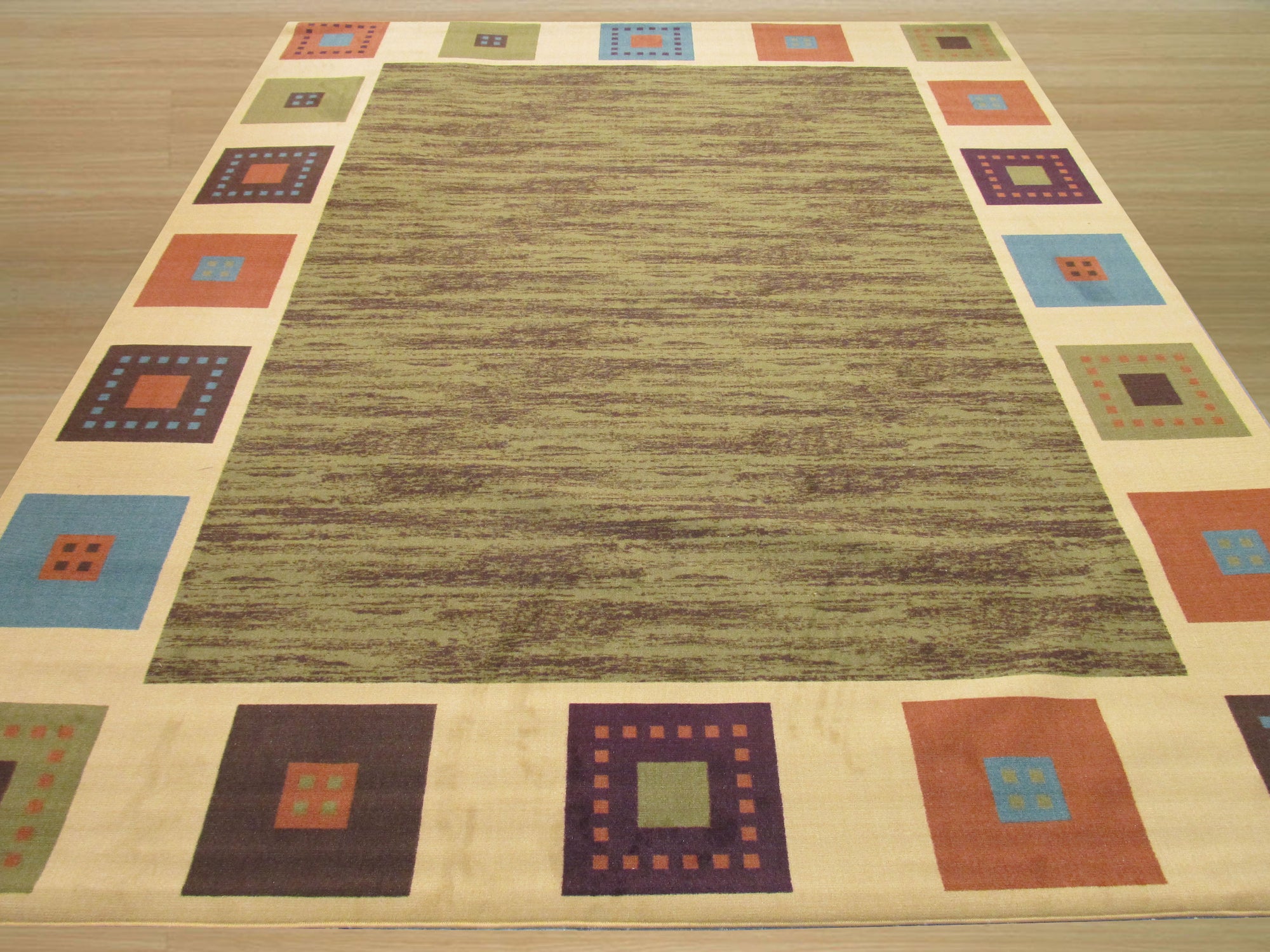 Savanna Squares Gabbeh Rug