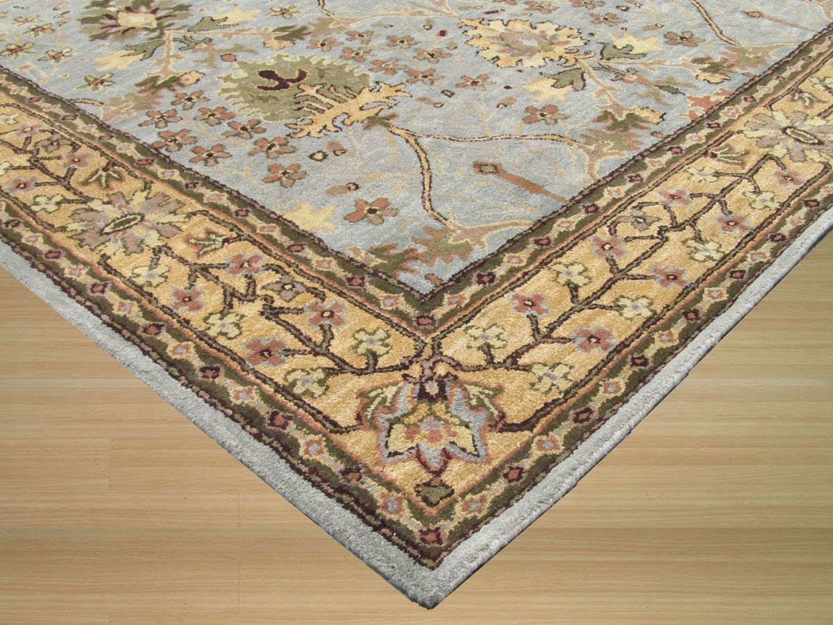 Stylish Hand-Tufted Wool Rust Traditional Oriental Morris Indoor Rectangular Area Rugs