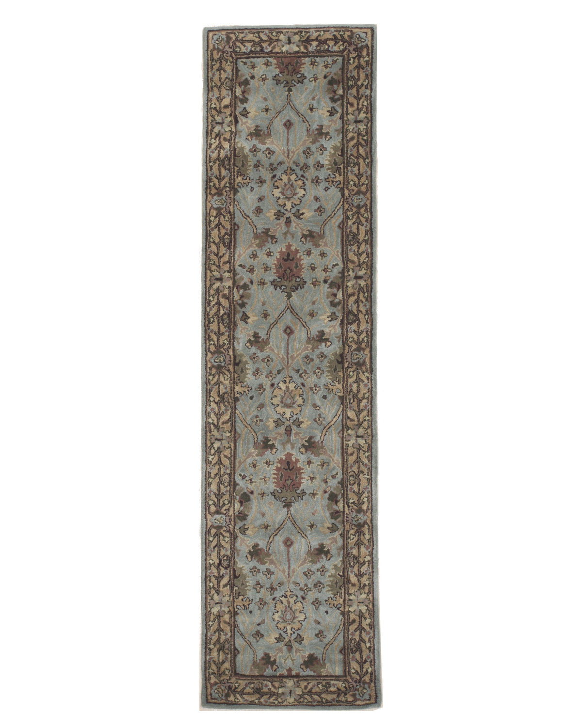 Stylish Hand-Tufted Wool Rust Traditional Oriental Morris Indoor Rectangular Area Rugs