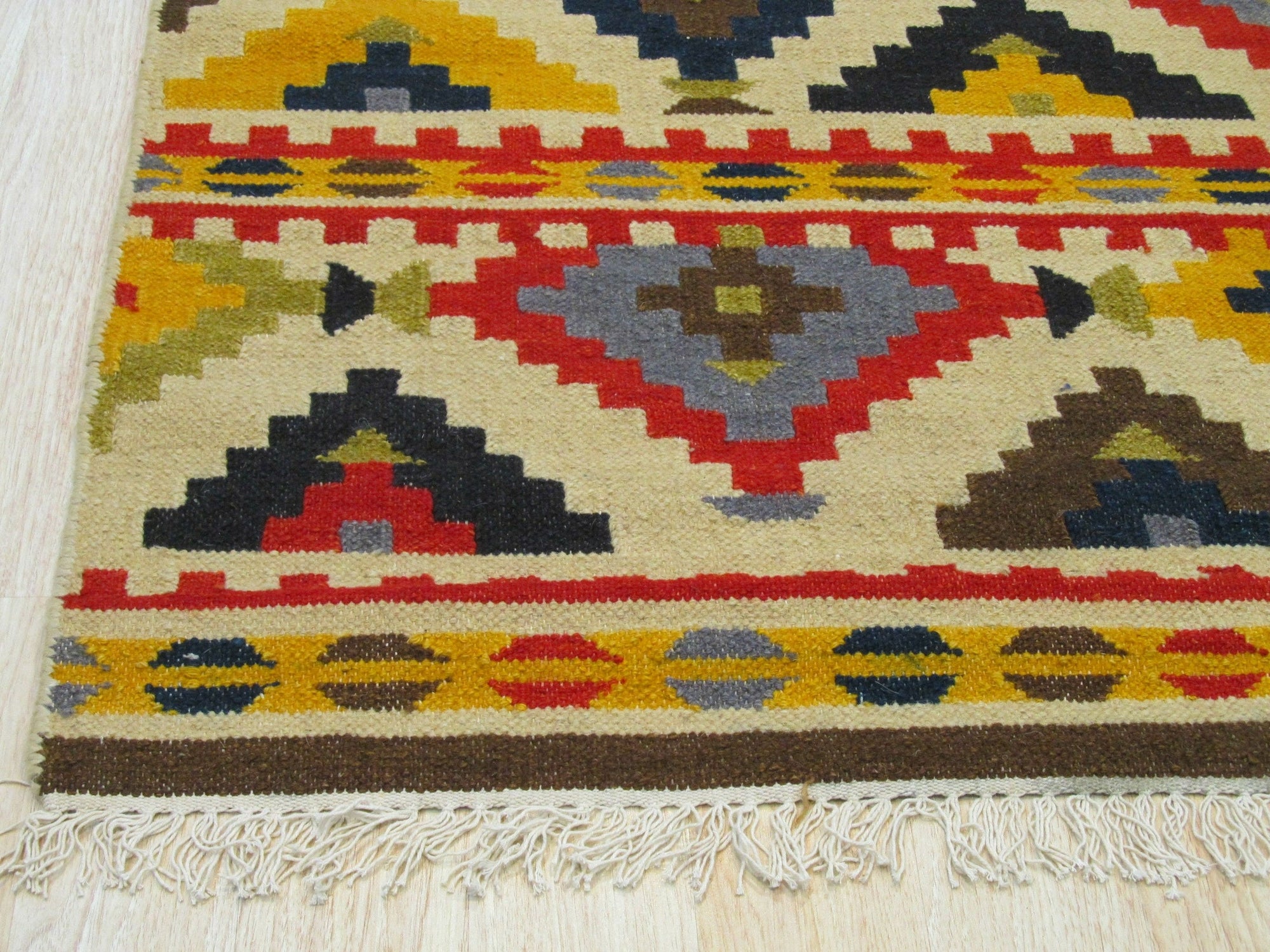 Ivory Nomad Kilim Rug