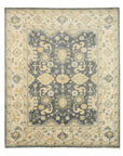 Trara Oushak Blue Hand Knotted Wool Rug