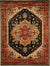 Navy Elegant Oriental Heritage Rug