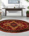 Harlow Oriental Rust Hand Knotted Wool Rug
