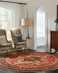Harlow Oriental Rust Hand Knotted Wool Rug