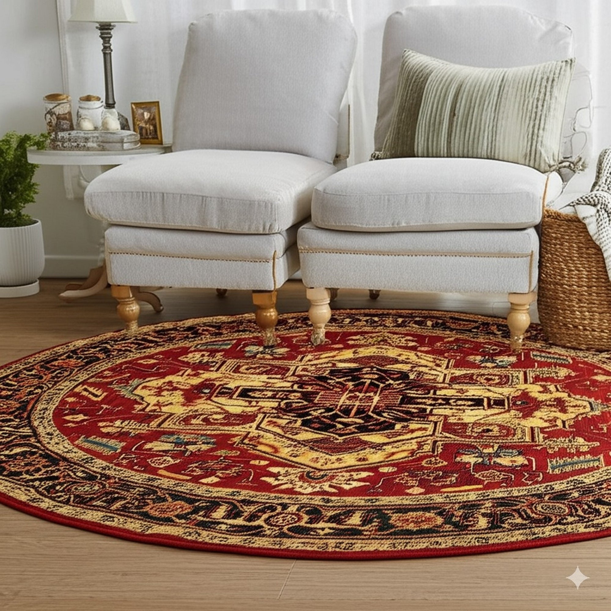 Harlow Oriental Rust Hand Knotted Wool Rug