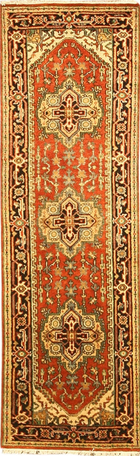 Rust Elegant Oriental Heritage Rug