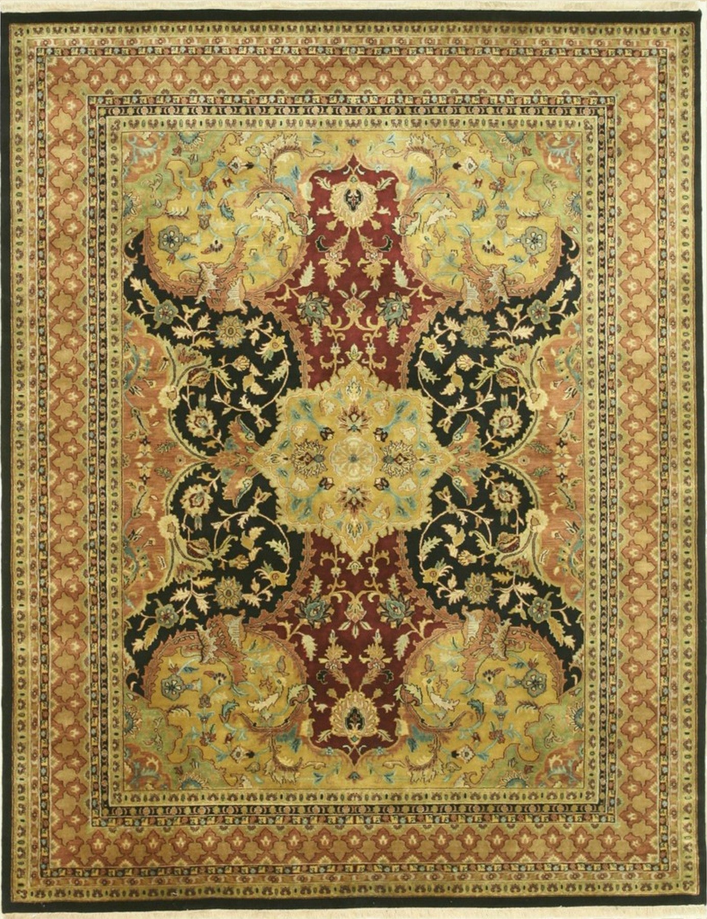 Transitional Oriental Polonaise Rug