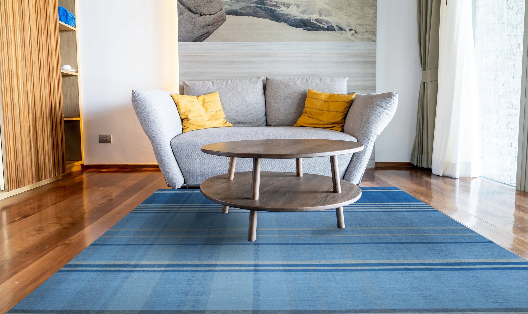 Plaid Harmony Rug