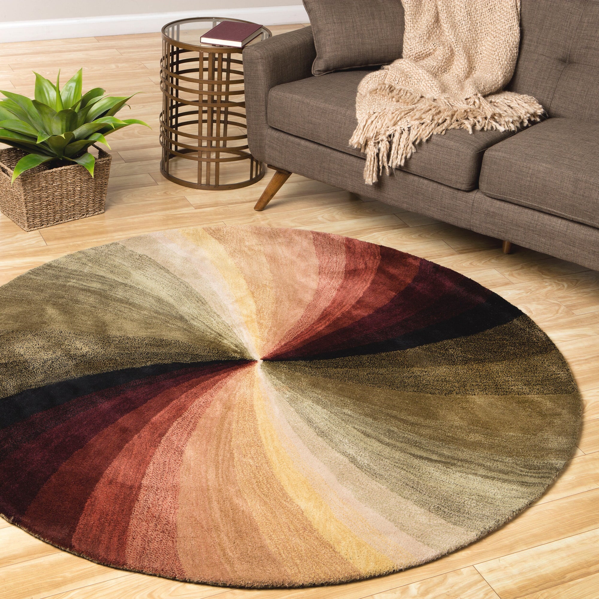 Enchanting Luxurious Original Hand Tufted Wool Rug