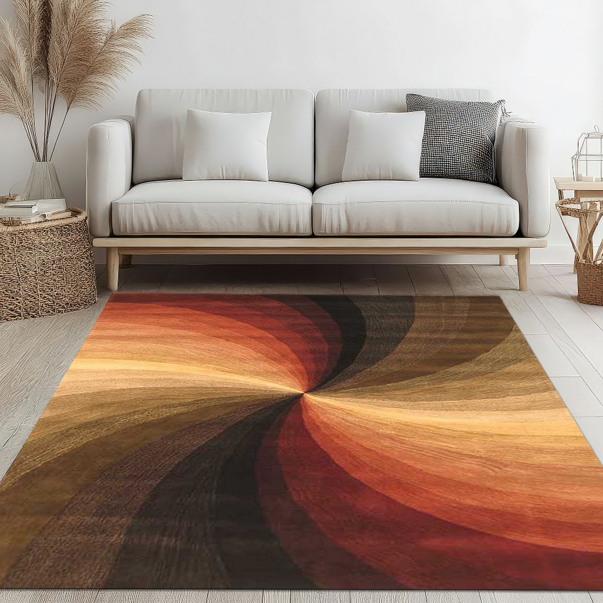 Enchanting Luxurious Original Hand Tufted Wool Rug