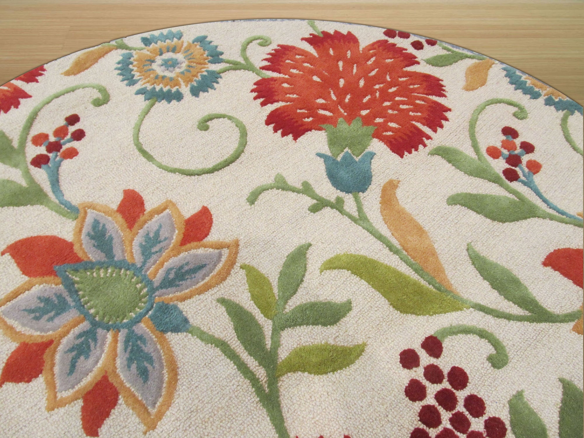 Spring Garden Hand-Tufted Wool Rug