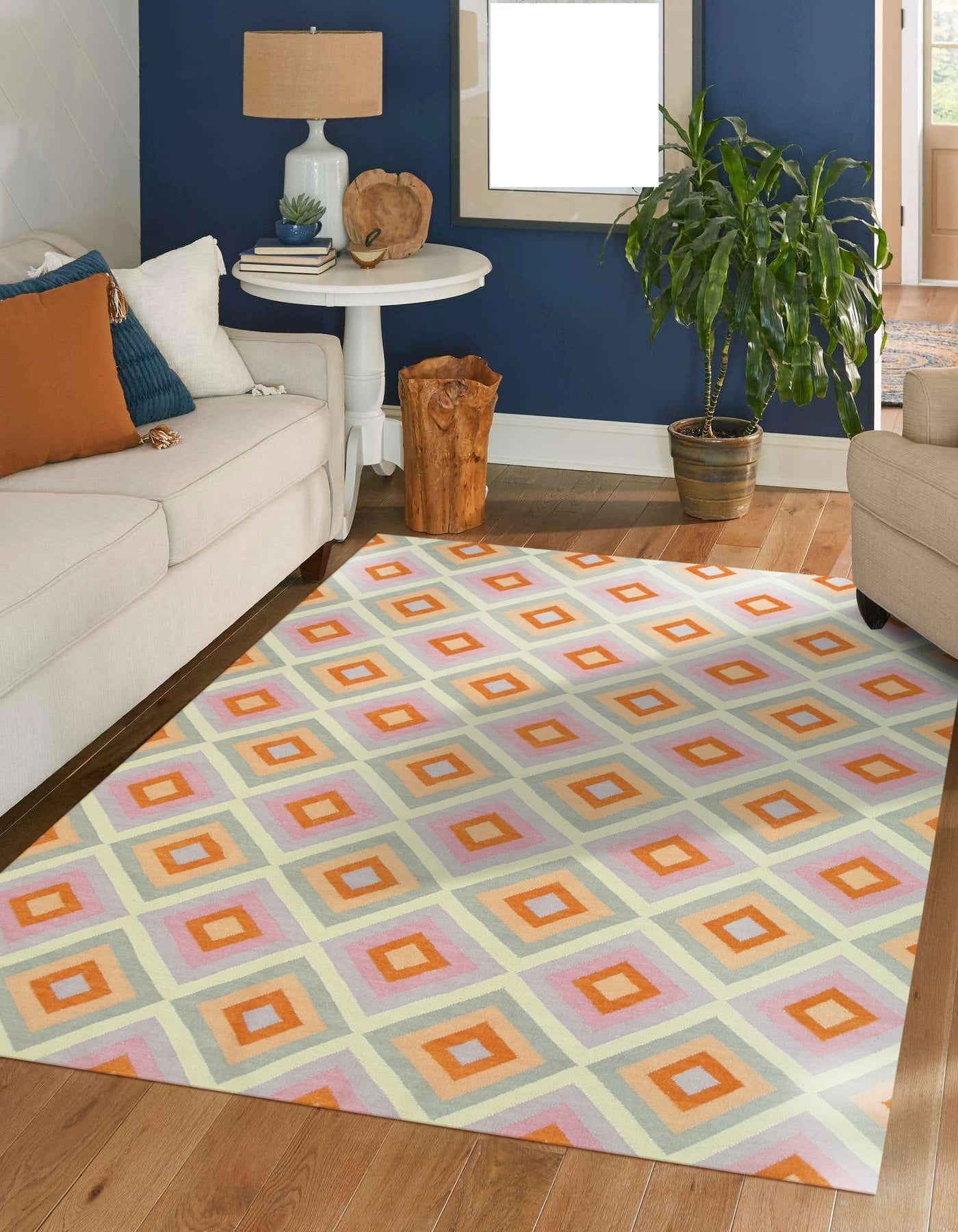 Hollie Reversible Geometric Rug