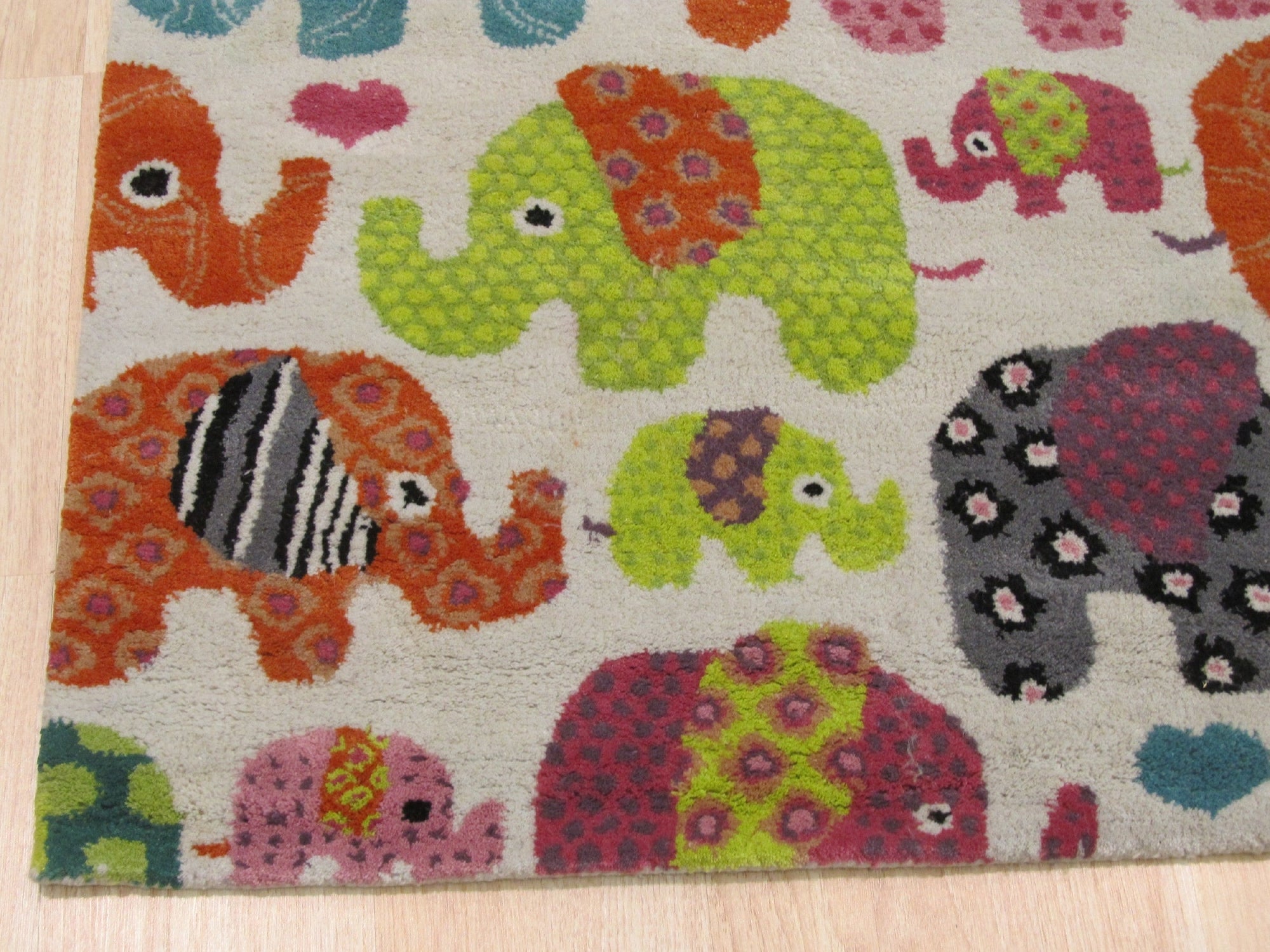 Elephant Parade Hand-Tufted Wool Rug