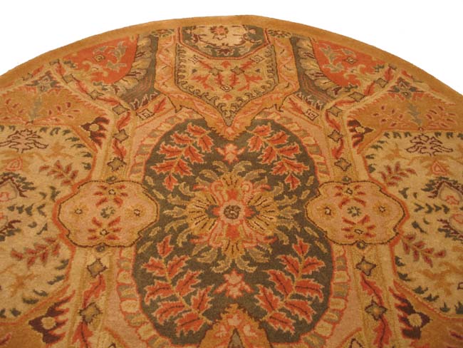 Piazza Hand-Knotted Floral Medallion Rug