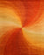 Orange Prismatic Swirl Hand-Tufted Wool Rug