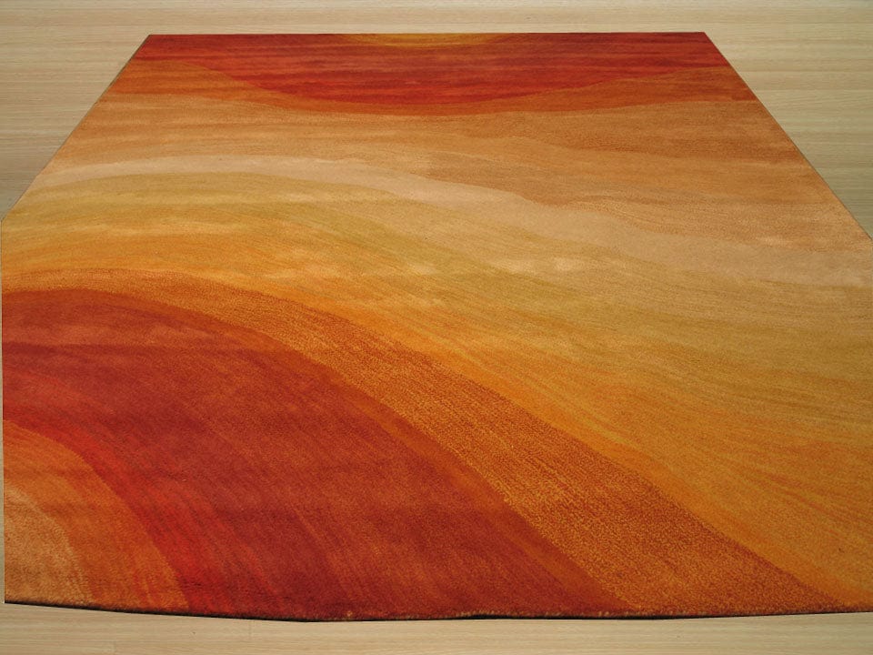 Desert Mirage Hand-Tufted Wool Rug