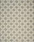 Grey Transitional Geometric Links Dhurrie Rug