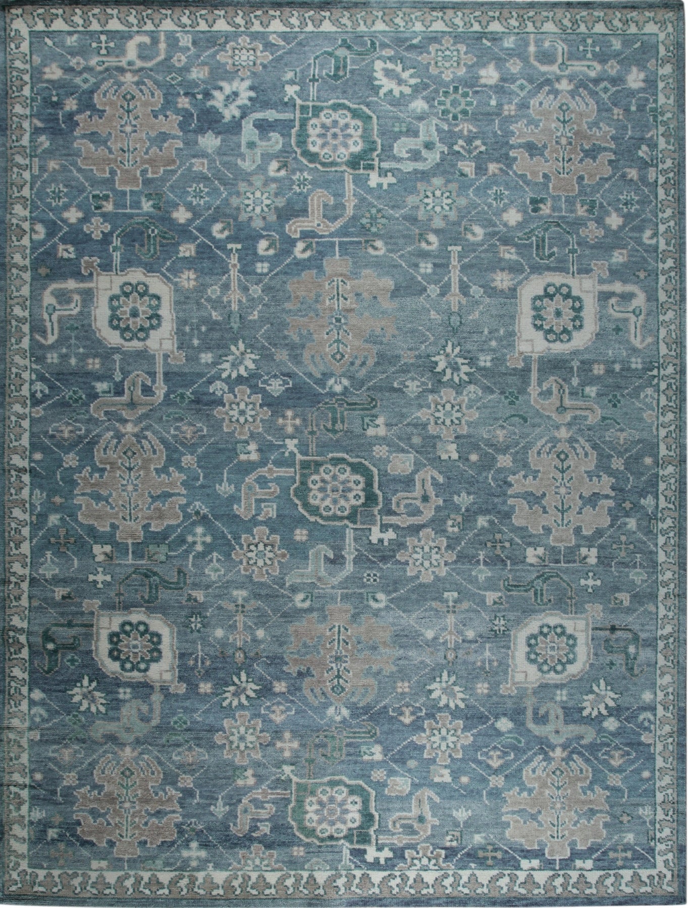 Mosaic Medallion Wool Rug