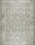 Brenda Trara Gray Flatweave Wool Rug