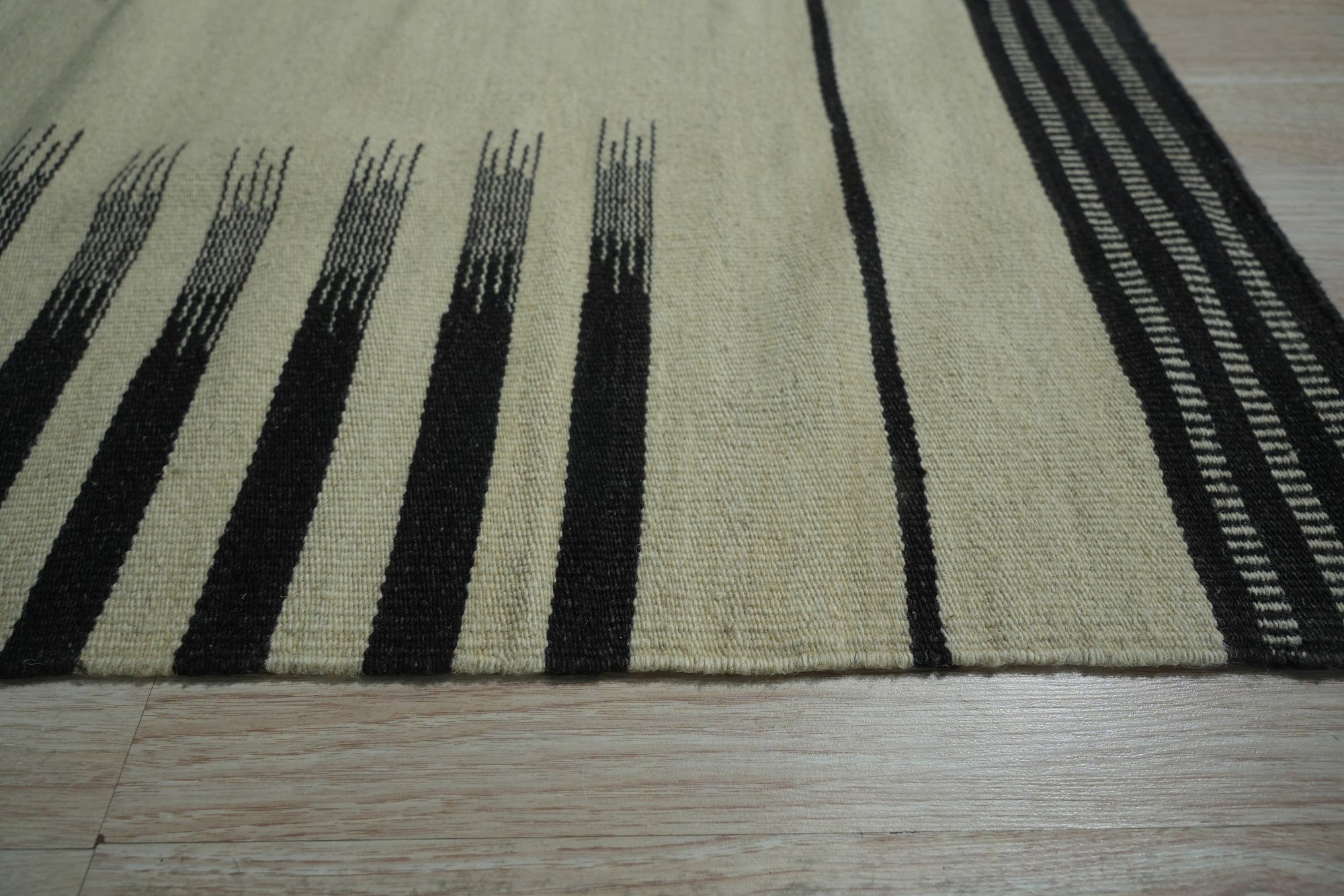 Modern Transitional Flat Weave Area Rug