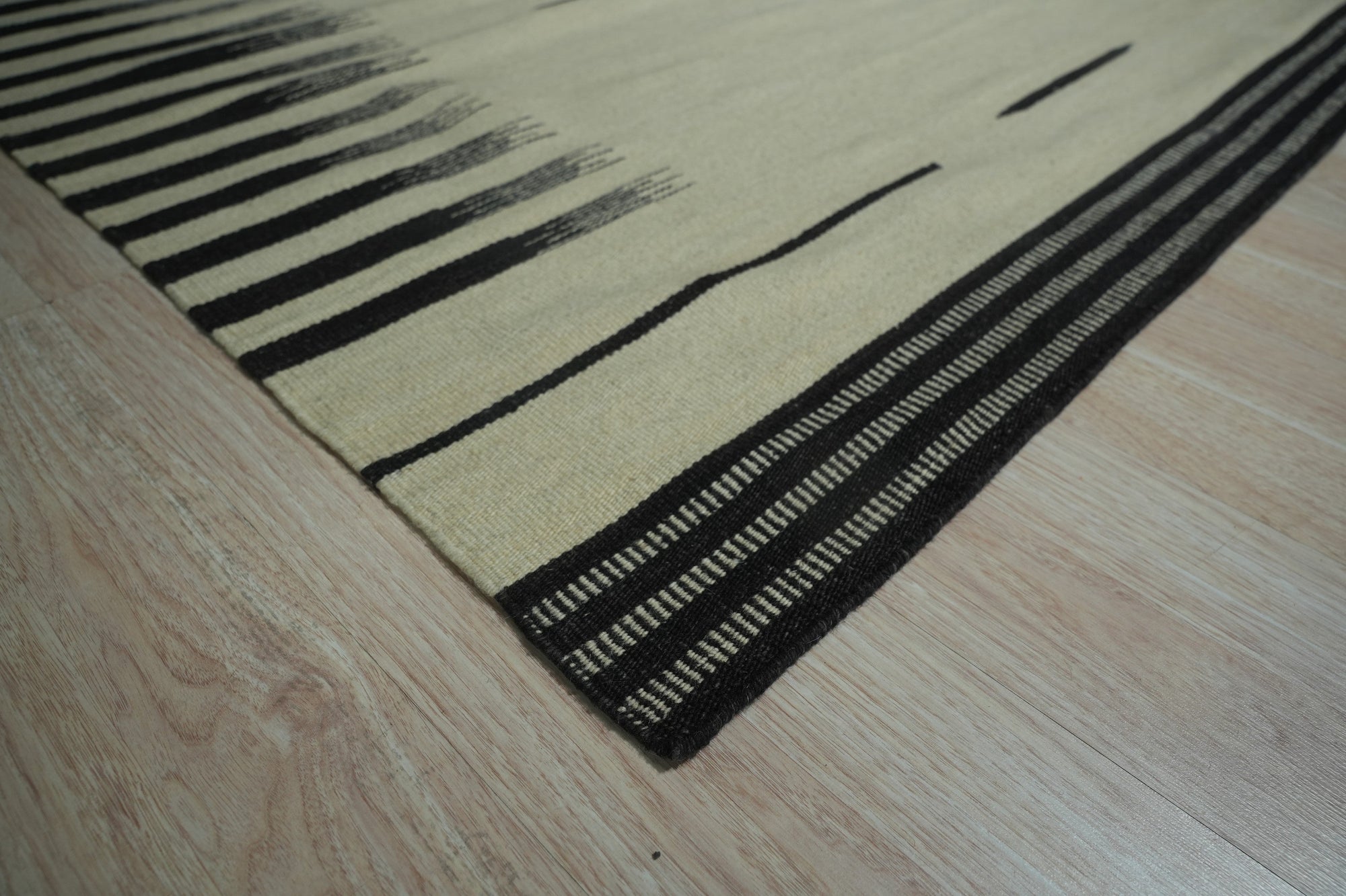 Modern Transitional Flat Weave Area Rug