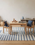 Majestic Laine Multicolor Flatweave Wool Rug in a kids room