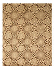 Modern Animal Skin Brown Hand Tufted Wool Rug