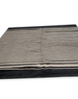 Black and Beige Stripe Handmade Wool Rug