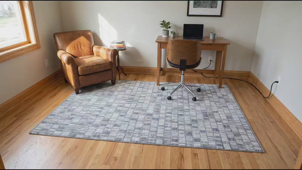 Tessa Sophisticated Gray Hand Knotted Wool Rug room scenes video