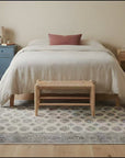 Rustic Nina Beige Hand Knotted Wool Rug room scenes video
