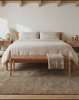 Exquisite Yara Brown Hand Knotted Wool Rug room scenes video